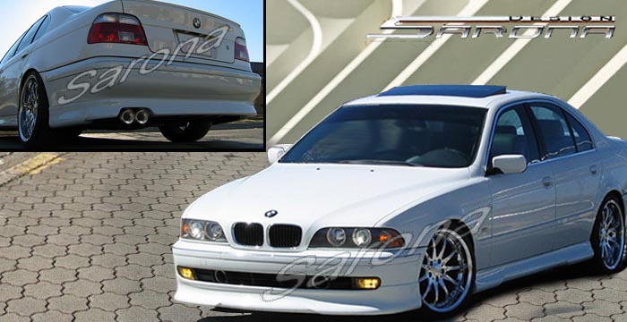 Custom BMW 5 Series Body Kit  Sedan (1997 - 2003) - $940.00 (Manufacturer Sarona, Part #BM-030-KT)